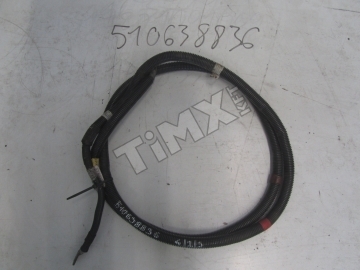 akumulátor kábel(fekete)